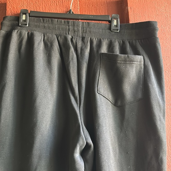 Men's Black Jogger Pants - Picture 4 of 5